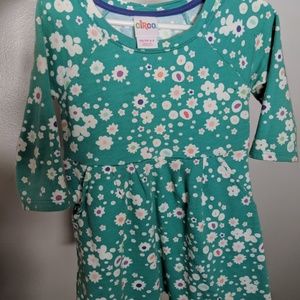 Toddlers flowery dress